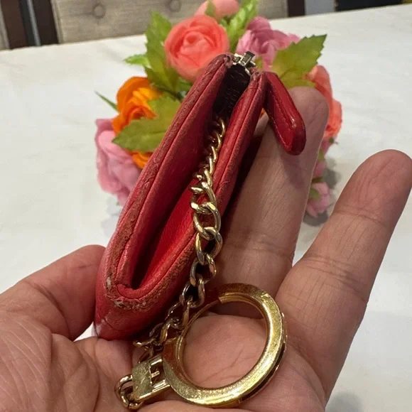 Authentic CHANEL Quilted Card Wallet